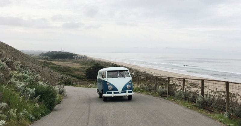 Van Volkswagen combi