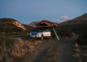 Campement bien installé