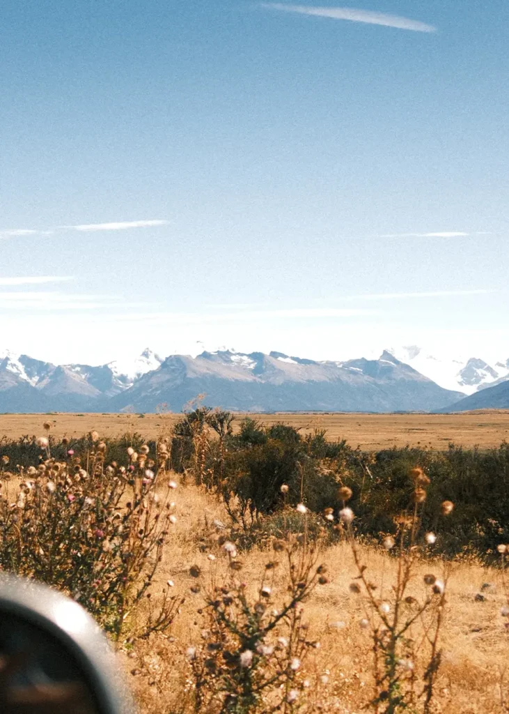 En route pour le Perito Moreno