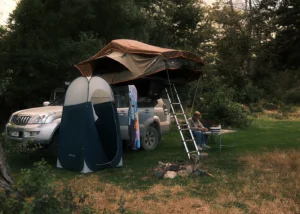 douche en van format paysage