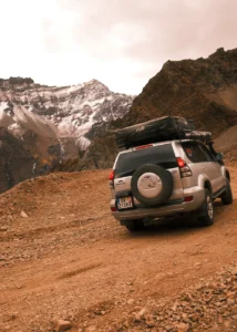 Passage de frontière en montagne