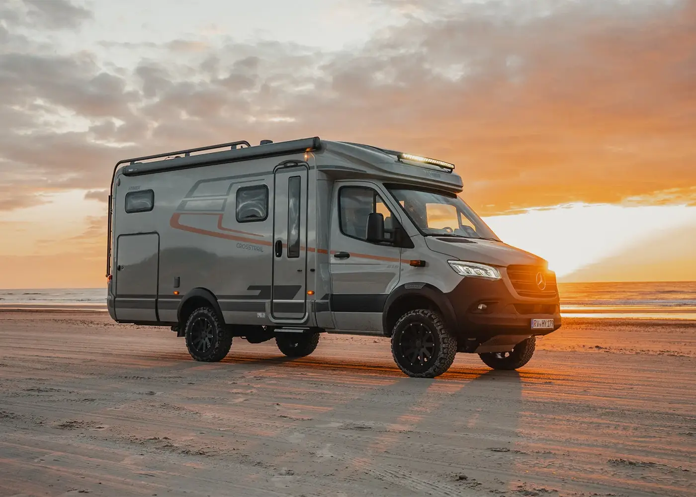 Van sunset